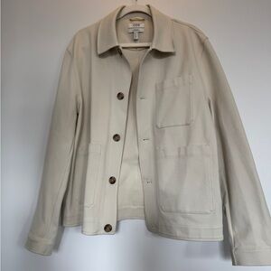 COS Off-White Regular Fit Jacket